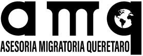 Logotipo negro de Asesoría Migratoria Querétaro